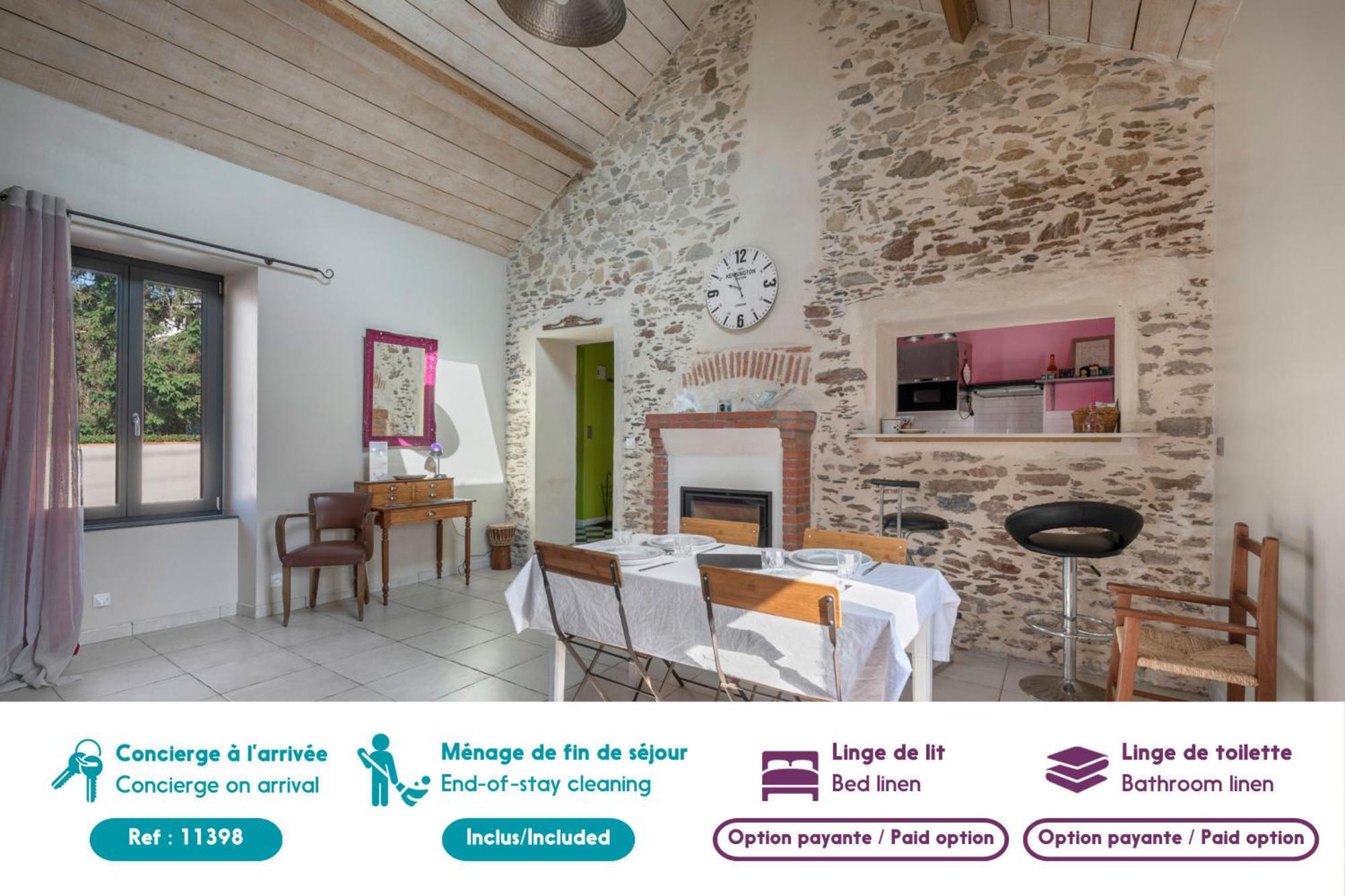 Villa Longere Renovee A 500M Du Centre De Pornic Pour 4 Exterior foto